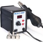 Station de soudage 858d: station de soudage � gaz chaud station de r�paration � air chaud num�rique smd ...