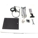 Station de soudage magn�tique pour mains aidantes, loupe 6x hd, support de carte de circuit imprim� � ...