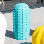 Statue jardin cactus bleu gd modle 70cm