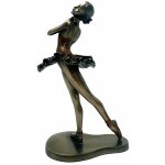 Parastone - statuette danseuse de collection aspect bronze 24 cm