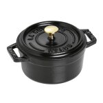 Staub cocotte mini new classic fonte 0, 25 litre Ø10cm noir Staub cocotte mini new classic fonte 0, 25 litre Ø10cm noir