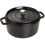 Staub - cocotte new classic fonte 5 litres �26cm noir