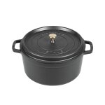 Staub - cocotte new classic fonte 5 litres 26cm noir