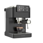 Klarstein - steelpresso touch machine  caf grain ? 20 bars, 1350w, cran tactile, mousseur de lait, ...