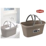 Stefanplast elegance 3863300 panier, plastique, taupe, 38 x 58 x 28 cm stefanplast s. p. a. 30201