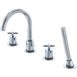 Steinberg armaturen - steinberg srie 250 robinetterie de baignoire, 4 trous, pivotant,