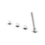Steinberg armaturen - steinberg s�rie 230 robinetterie de baignoire, 4 trous,