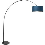 Steinhauer - anne lighting - lampadaire - curve - bleu noir - métal - lampe Steinhauer - anne lighting - lampadaire - curve - bleu noir - métal - lampe