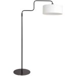 Steinhauer - lampadaire - bloeba - blanc noir - lin métal - Ø Steinhauer - lampadaire - bloeba - blanc noir - lin métal - Ø