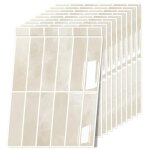 Stickers carrelage 3d, carrelage de cuisine plus �pais, auto - adh�sifs, lot de 10, carrelage mural auto ...