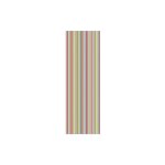 Plage - sticker d�co r�frig�rateur multicolore 59, 5x180cm rayures irr�guli�res - d�corez votre r�frig�rateur ...