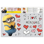 Stickers g�ant love les minions