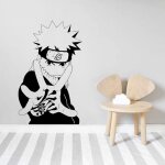 Stickers muraux autocollant naruto japonais manga anime style d�coration int�rieure d�corations