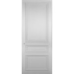 Plage - sticker mural bois blanc 204x83cm - dcoration intrieure trompe l'oeil porte pour maison et ...