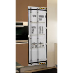 Sticker mural industriel moderne pour rfrigrateur, porte en trompe l'oeil, 59, 5 cm x 180 cm, dcoration ...