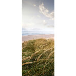 A. s. creations - stickers porte wc et salle de bain plage nordique | stickers de porte nature mer | ...