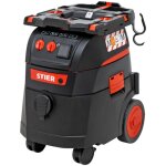 Aspirateur eau / poussires stier abs - 35m premium, 1 400 w, rcipient de 35 l, rayon d'action de 13 ...