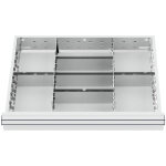 Compartimentage de tiroir stier séparations en métal, blh 100 / 125 mm, dimensions intérieures 600x450 ... Compartimentage de tiroir stier séparations en métal, blh 100 / 125 mm, dimensions intérieures 600x450 ...