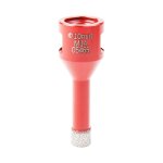 Couronne de perage pour carrelage m14, diamtre 10 mm, meuleuse d'angle, sans amorce de perage, pour ...