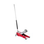 Cric rouleur hydraulique pour voitures aluminium, 2, 5 tonnes, 640 x 285 mm, hauteur max. 465 mm, cric ...