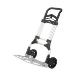 Stier - diable premium en aluminium pliable 200 kg, 11 kg, rglage en hauteur, chariot de transport, ...
