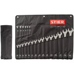 Stier jeu de cls mixtes ouv. 6  32 mm, 21 pices, acier, cls plates, cls  fourches, jeu de cls ...