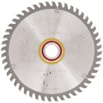 Lame de scie circulaire stier pour scies sans fil, bois 165 x 1, 9 x 20, 48 w, angle de coupe de 15