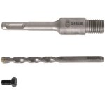 Mandrin d'entranement stier sds - plus m16 110 mm avec foret  centrer, pour trpans