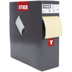 Papier abrasif stier sur support en mousse p400 115 x 92 mm, 25 m