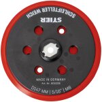 Plateau - support tendre stier d147 mm m8 pour ponceuses excentriques Plateau - support tendre stier d147 mm m8 pour ponceuses excentriques