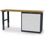 Stier - range d'tablis lxpxh 2000x600x860 mm, 1 caisson d'armoire 900x575x820 mm