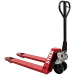 Stier - transpalette capacité de charge 2 000 kg, longueur des fourches 1 800 mm, pneus en nylon Stier - transpalette capacité de charge 2 000 kg, longueur des fourches 1 800 mm, pneus en nylon