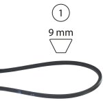 Courroie de traction pour tondeuse dml 504 tr z30 3 / 4 35064391 / 0 castelgarden