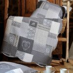 Stof - set couvre lit boutis et 2 taies - arkansas 240 x 260 cm