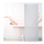 Store de baignoire, 60x240 cm, rideau de douche hydrofuge, plafond & fentre, pare - bain, salle de bain, ...