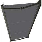 Ici store - store banne coffre integral motorise ral anthracite 5 x 3, 5 dickson ardoise