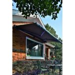 Store banne led motoris� 4 x 3 m gris ceto