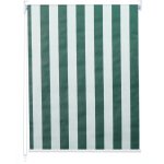 Store enrouleur de fentre occultant protection solaire store  tirage latral 80x230cm opaque vert blanc ...