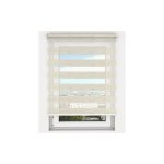 Madeinnature - store enrouleur jour - nuit, fixation sans per�age dimensions et couleurs au choix - beige ...