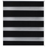 Helloshop26 - store enrouleur noir tamisant 50 x 100 cm fen�tre rideau pare - vue volet roulant