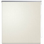 Helloshop26 - store enrouleur occultant cr�me 40 x 100 cm fen�tre rideau pare - vue volet roulant