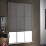 Madecostore - store enrouleur tamisant e - roll motoris - blanc - l64 x h250cm