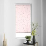 Paris prix - store enrouleur tamisant 'flechaline' 60x180cm rose