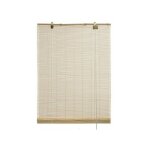 Centrale brico - store enrouleur tamisant, naturel bambou, l. 120 x h. 180 cm