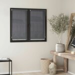 Madecostore - store enrouleur voile mesh sans percer - gamme must - gris anthracite - l41 x h190cm