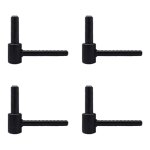 Store menuiserie - 4 gonds � scellement chimique, noir, longueur 90, diam�tre 14, acier, pour volet battant ...