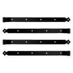 Store menuiserie - 4 penture perc�e, aluminium, longueur 544 mm, diam�tre 14 mm, pour volet battant