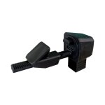 Store menuiserie - arrt automatique 360, noir, composite, ep. 30  100 mm, portac torbel, pour portail ...