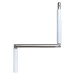 Store menuiserie - poign�e de manivelle, geiger acier, gris, diam�tre 12 mm, pour volet roulant