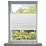 Store pliss� 90x125 cm blanc